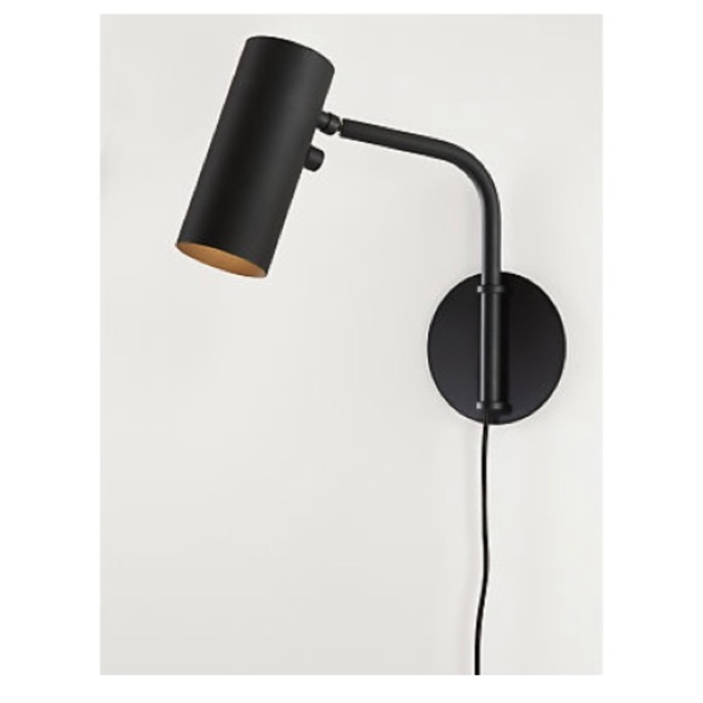 ROOM & BOARD Chronicle Graphite Steel Wall Sconce